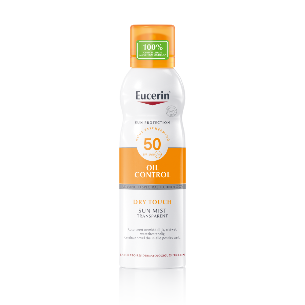 Eucerin Sun Oil Control Mist Transparent Dry Touch SPF50 200ml (B)